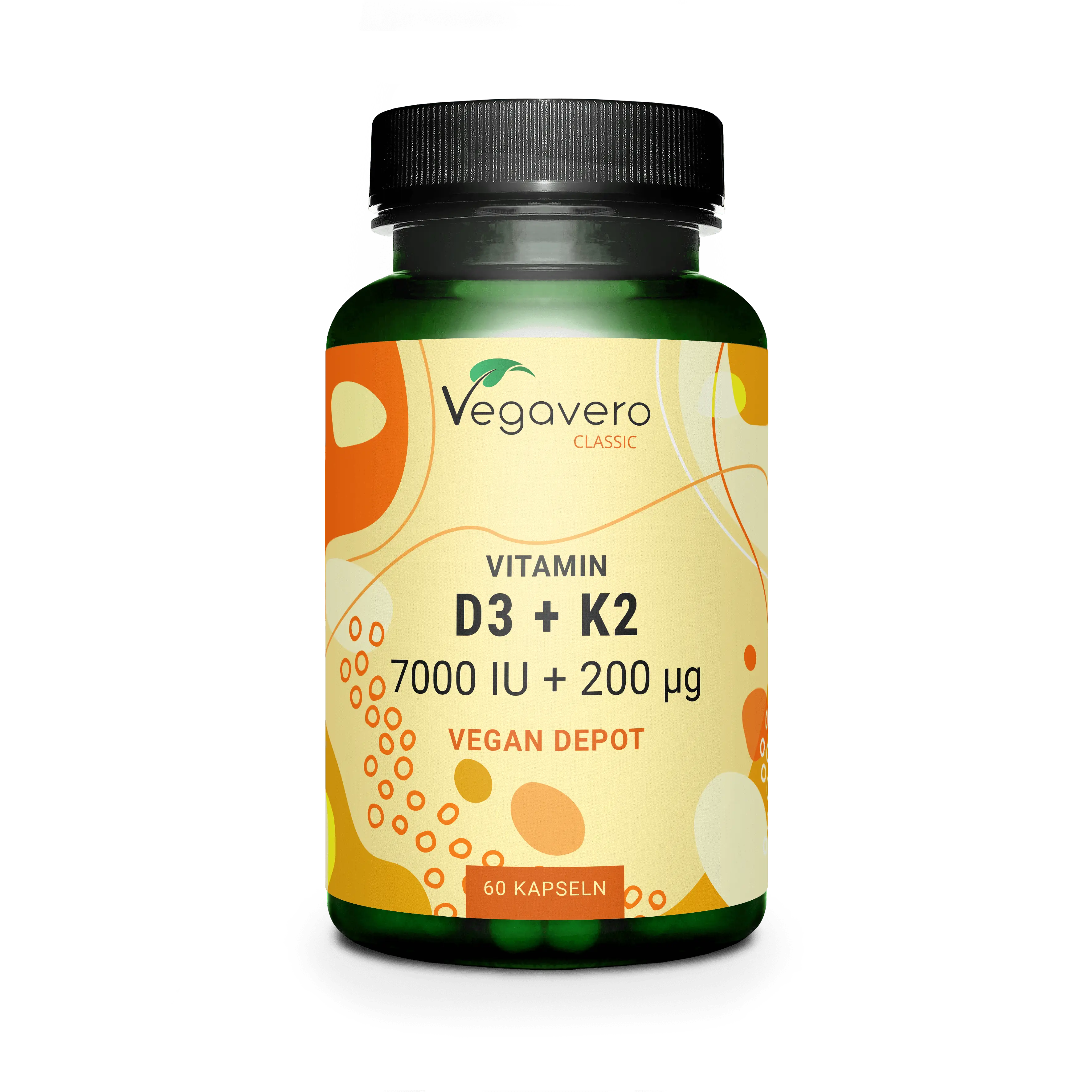 Vitamina D3 + K2 Depot Cápsulas