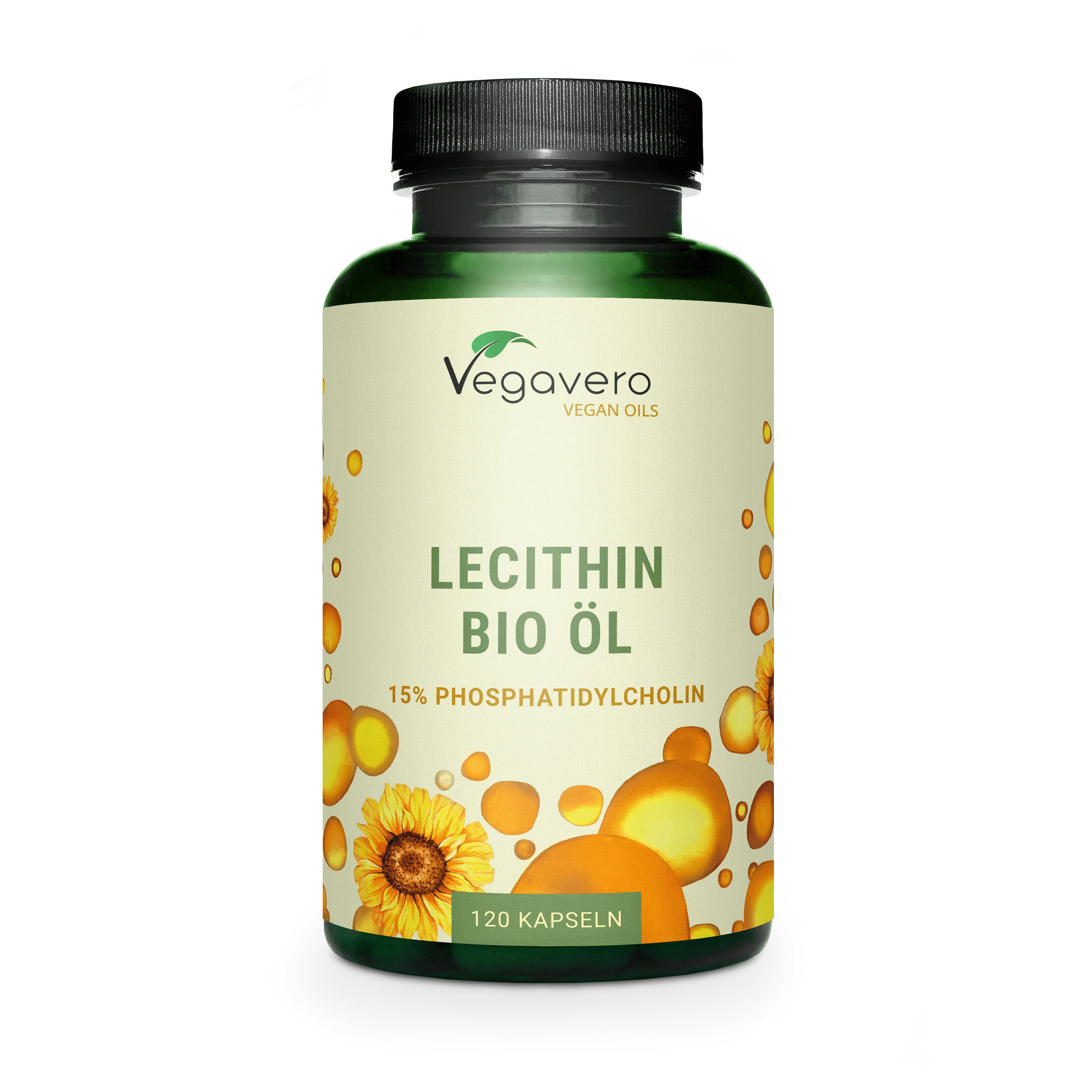 Lecitina Aceite Cápsulas Orgánico