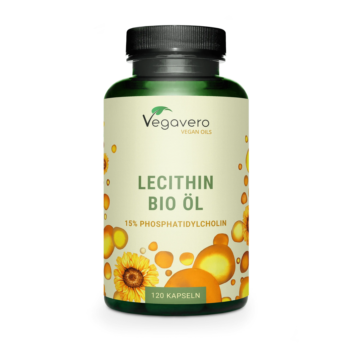 Lecitina Aceite Cápsulas Orgánico