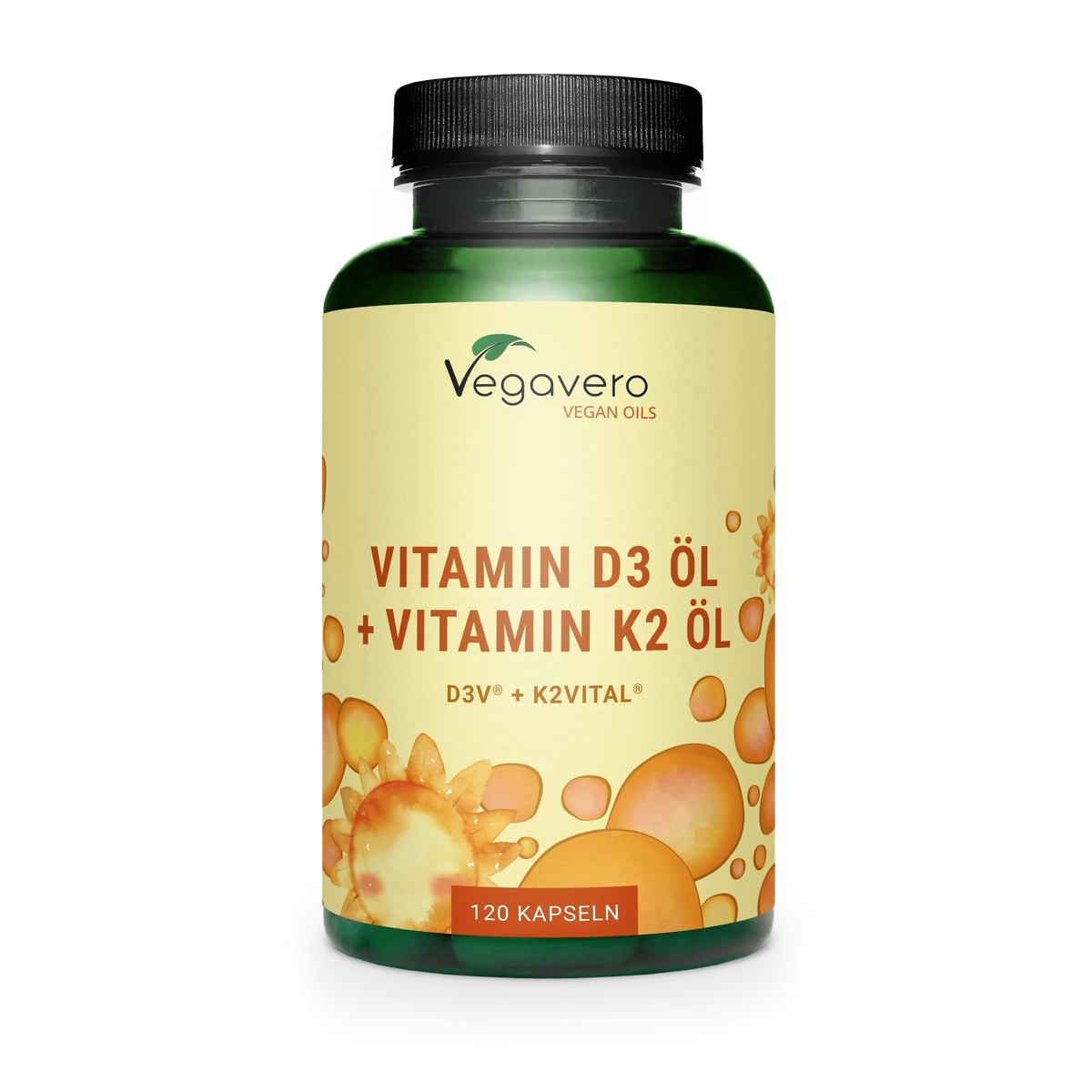 Vitamina D3 + K2 Aceite Cápsulas