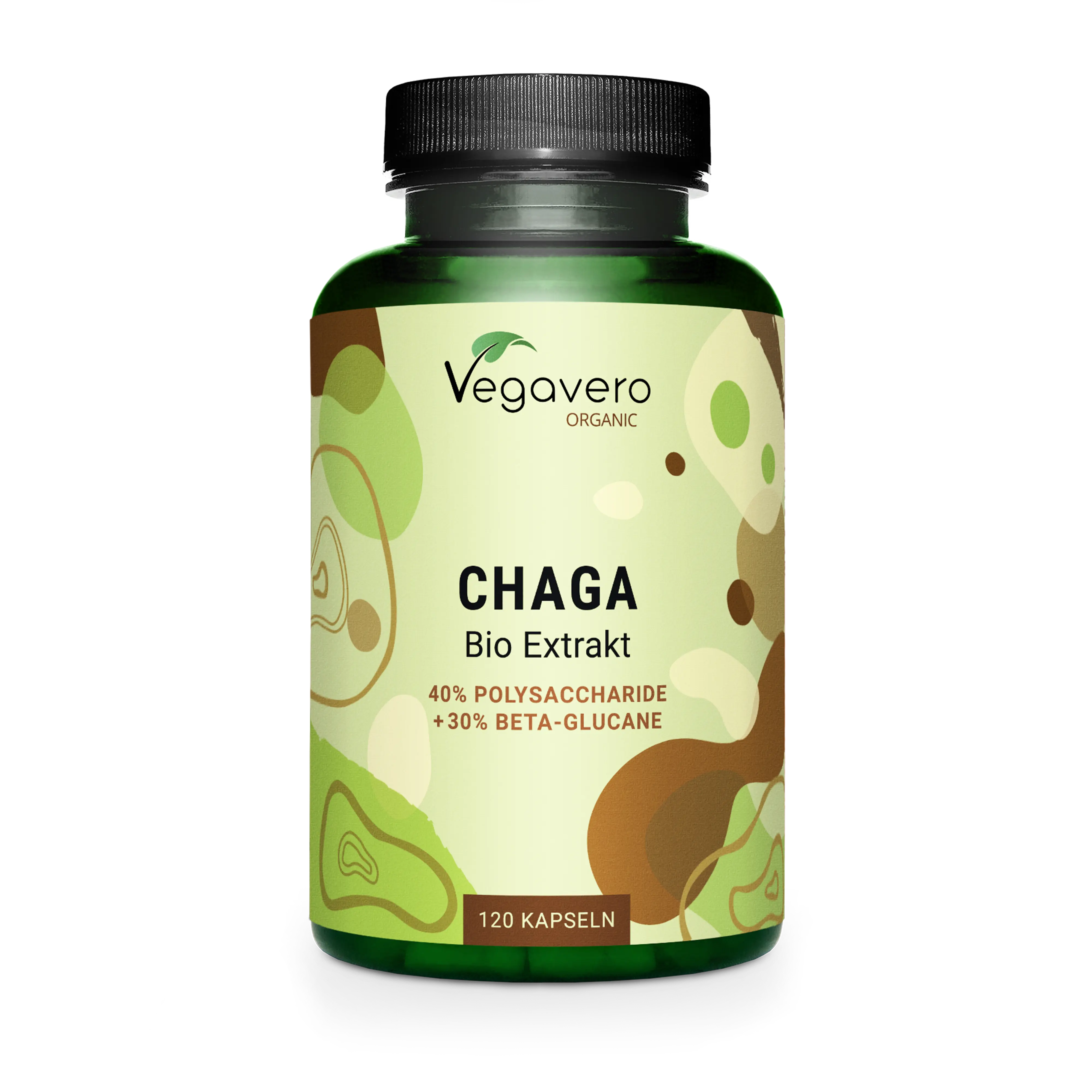Chaga Extracto Cápsulas Orgánico