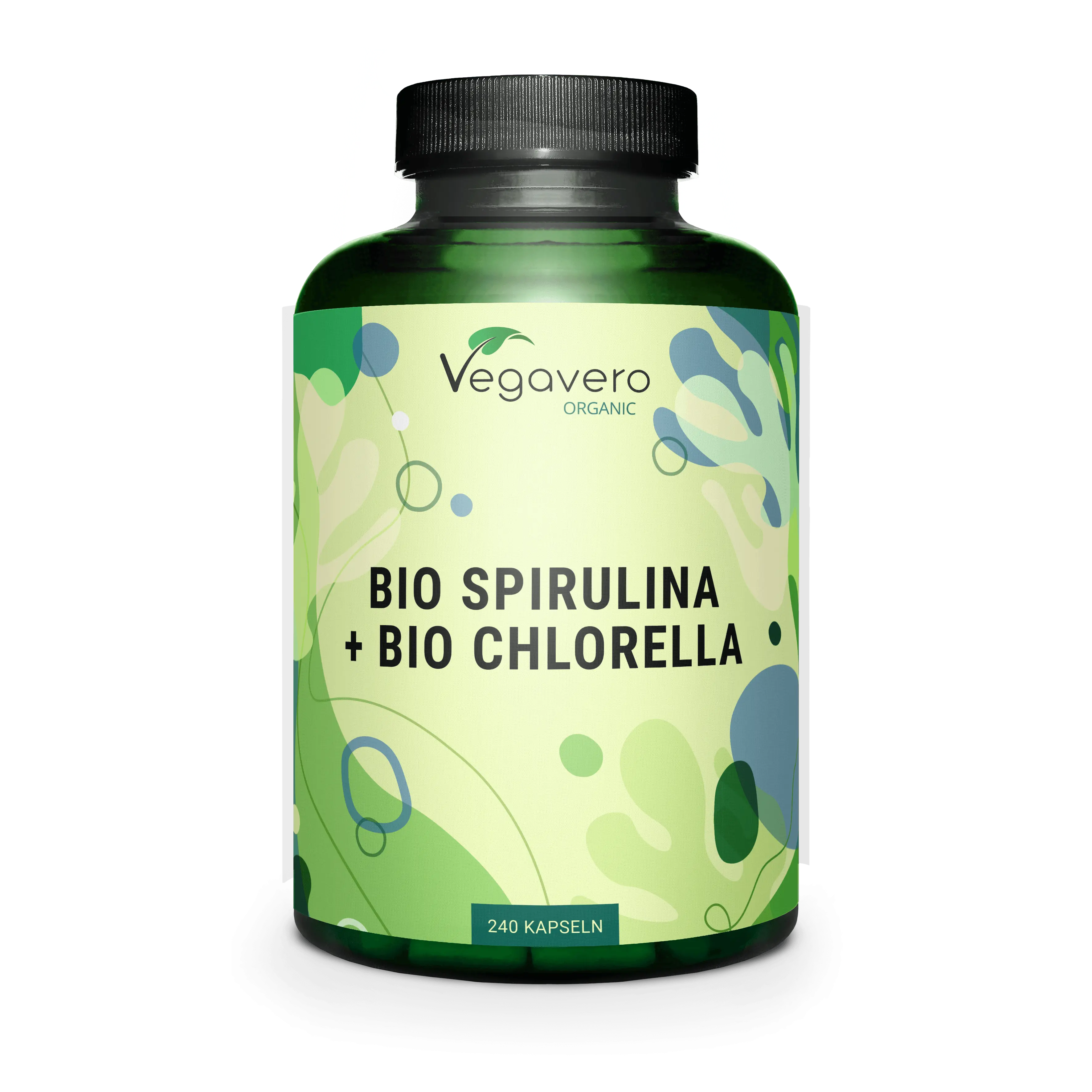 Spirulina + Chlorella Cápsulas Orgánico