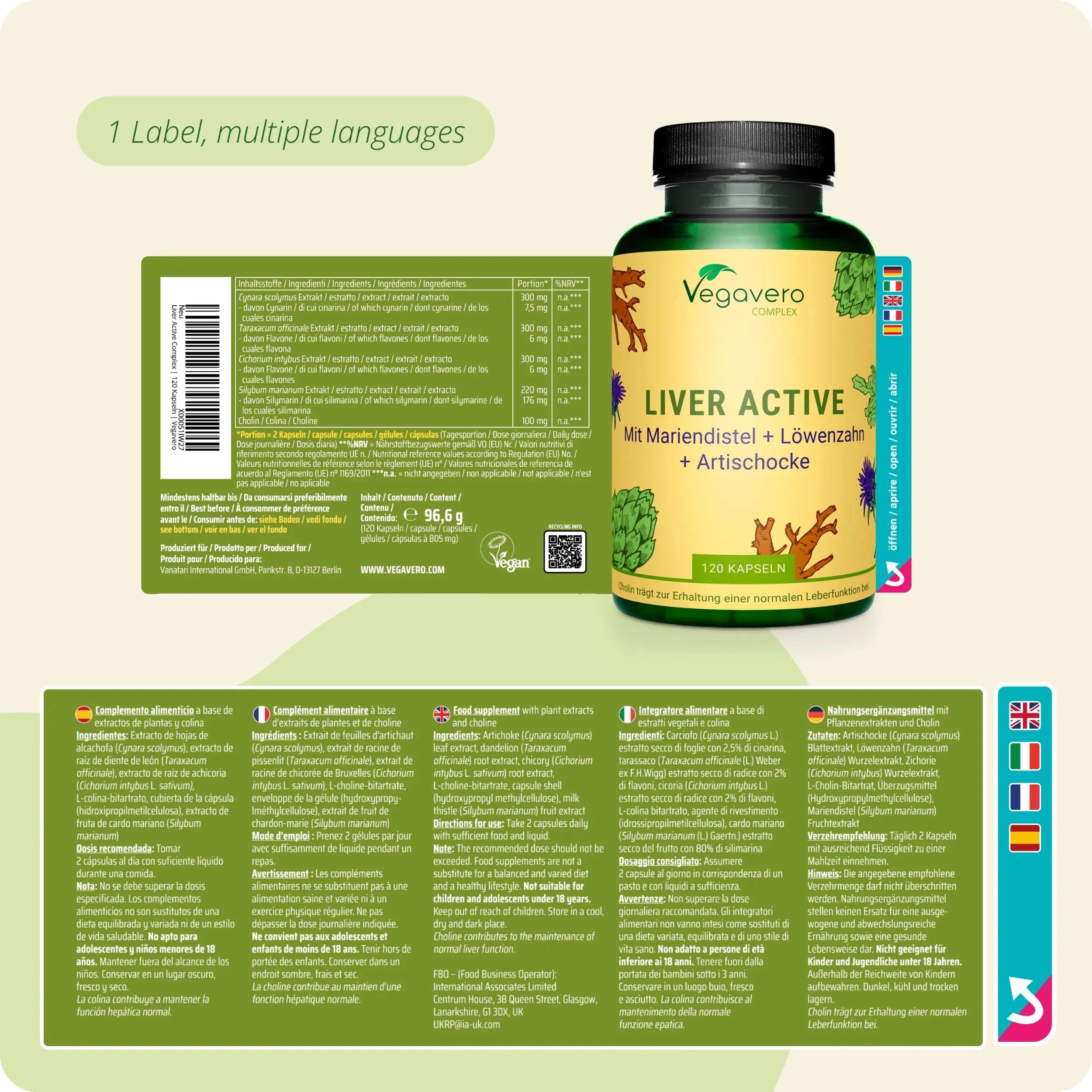 Liver Active Complex Cápsulas