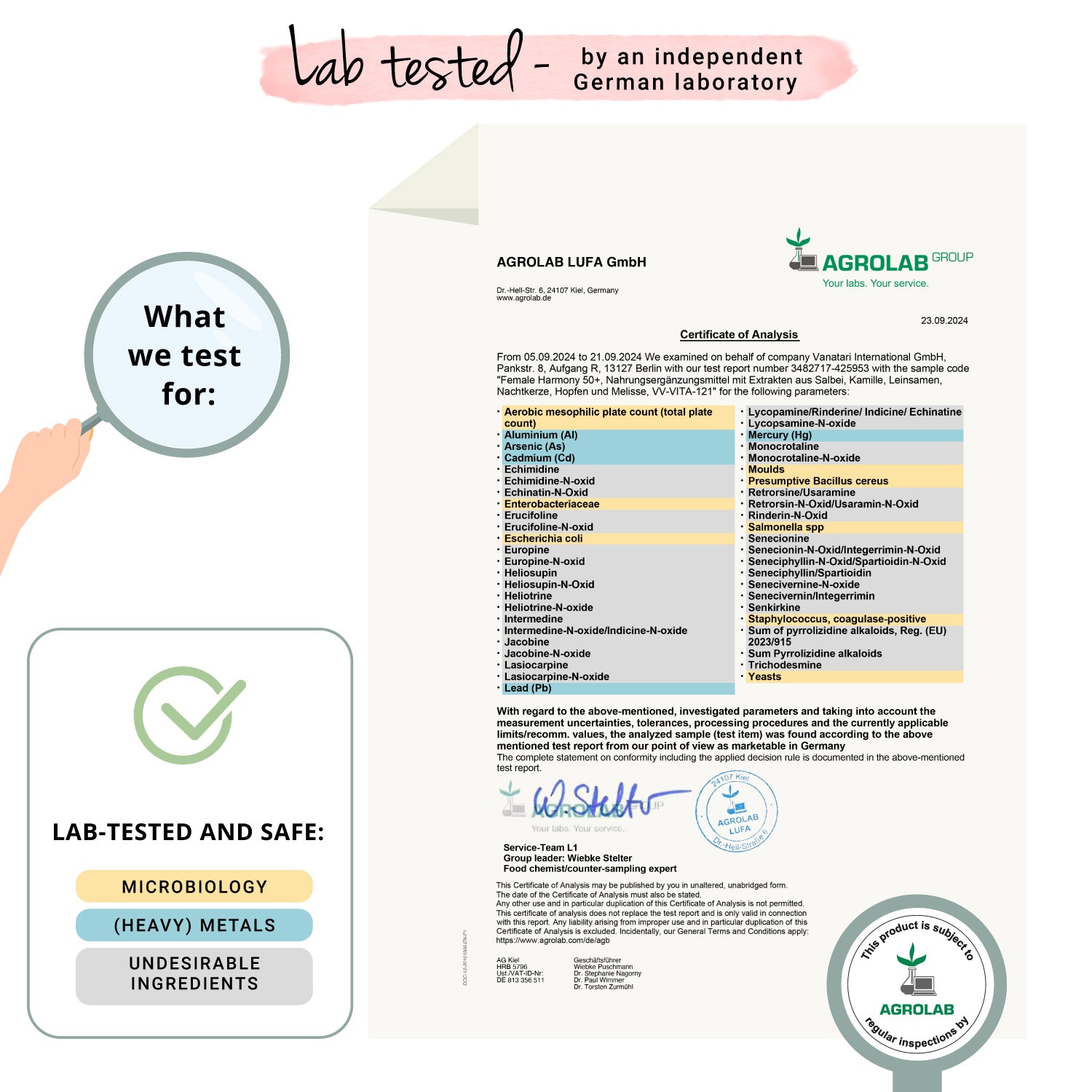 Female Harmony Complex Cápsulas