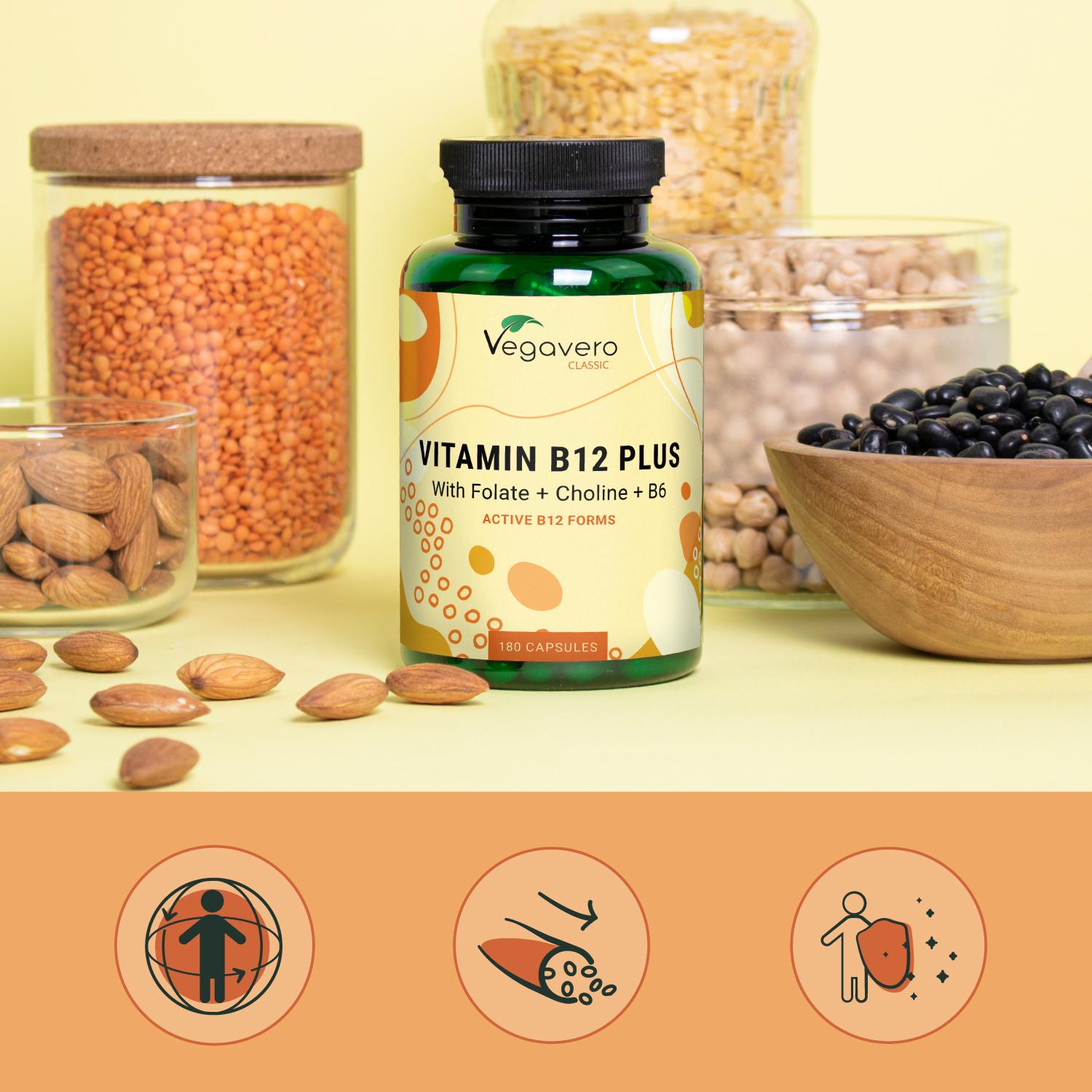Vitamina B12 Plus Cápsulas