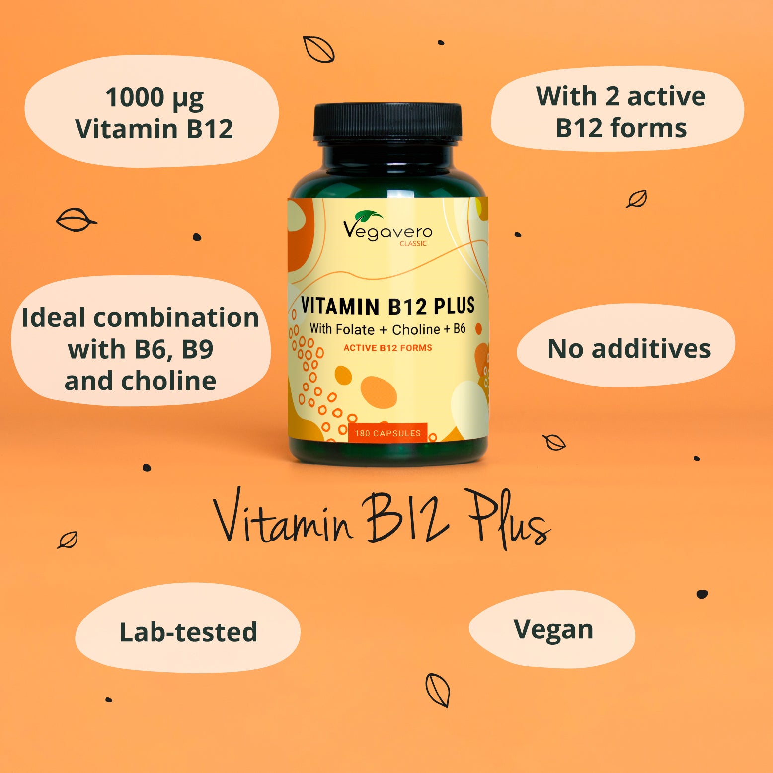 Vitamina B12 Plus Cápsulas