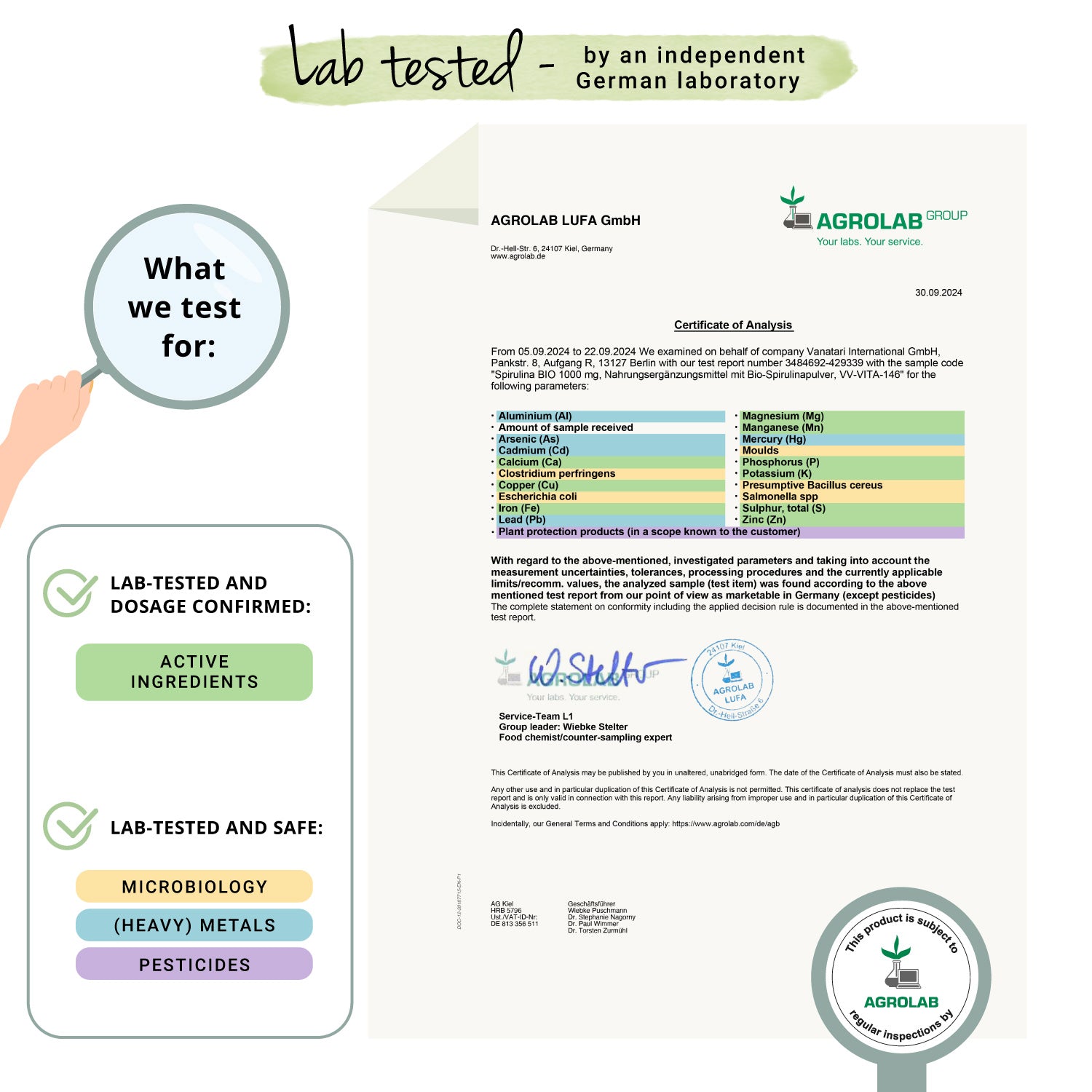 Spirulina Comprimidos Orgánico