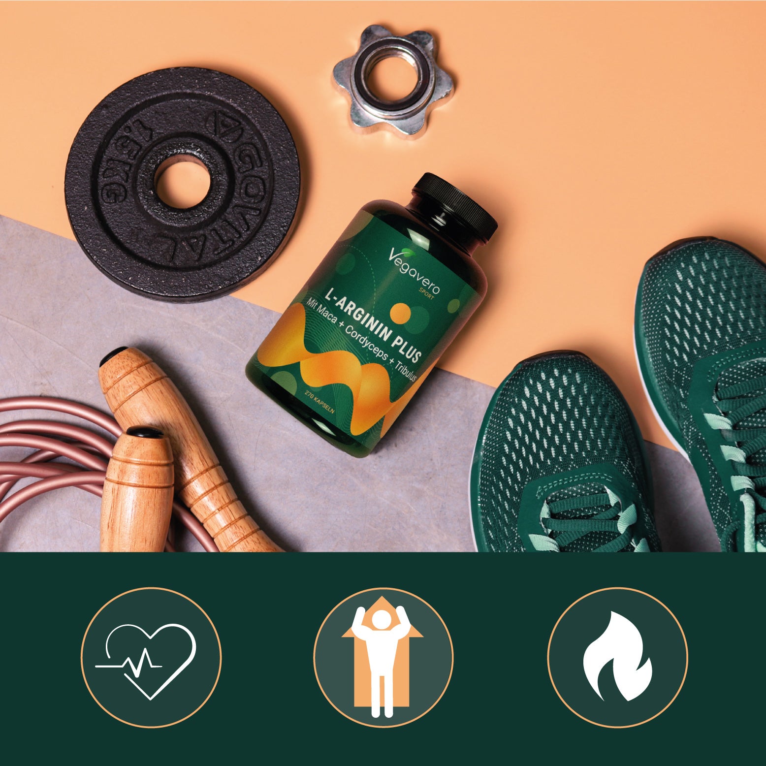 L-Arginina Plus Cápsulas