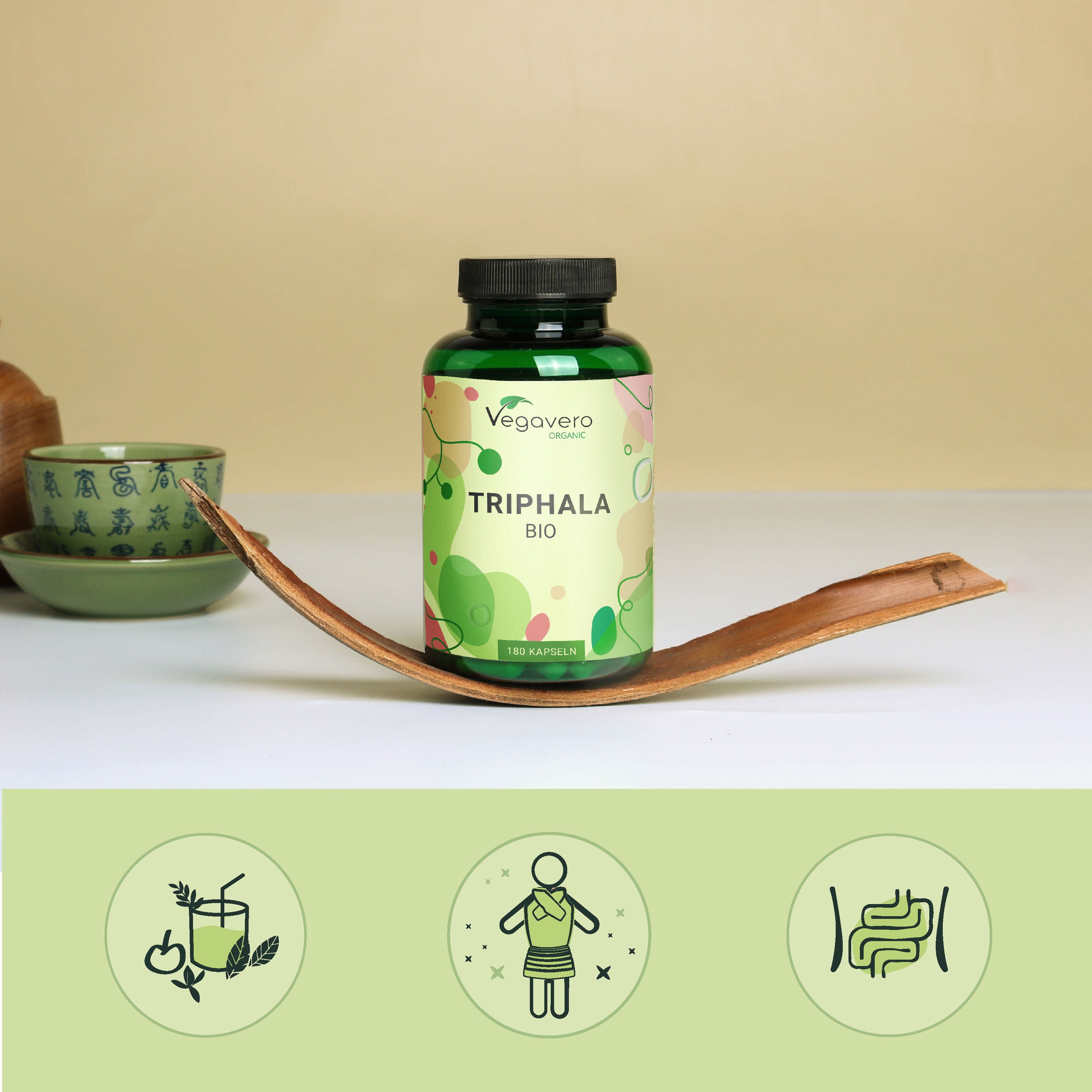 Triphala Cápsulas Orgánico