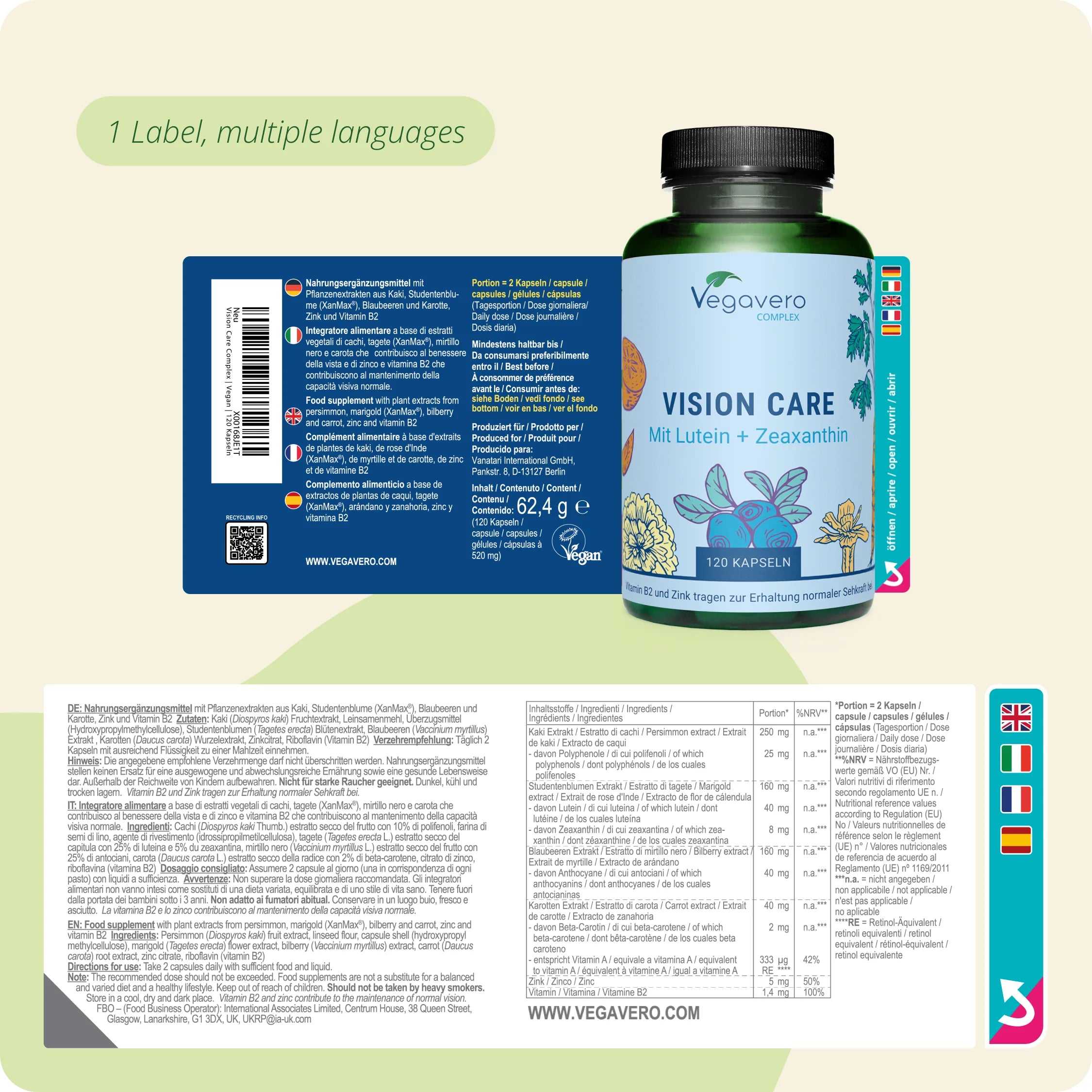 Vision Care Complex Cápsulas