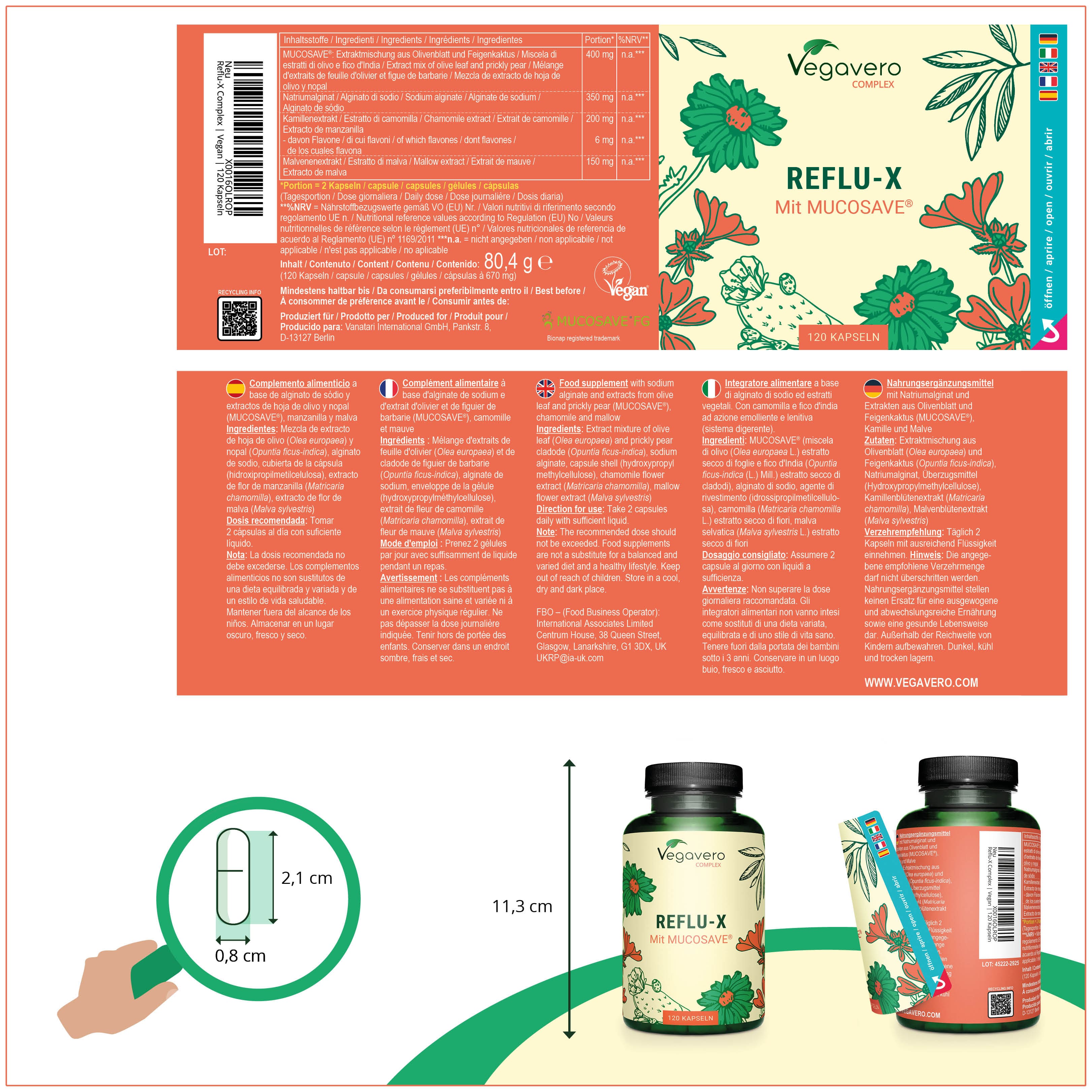 Reflu-X Complex Cápsulas