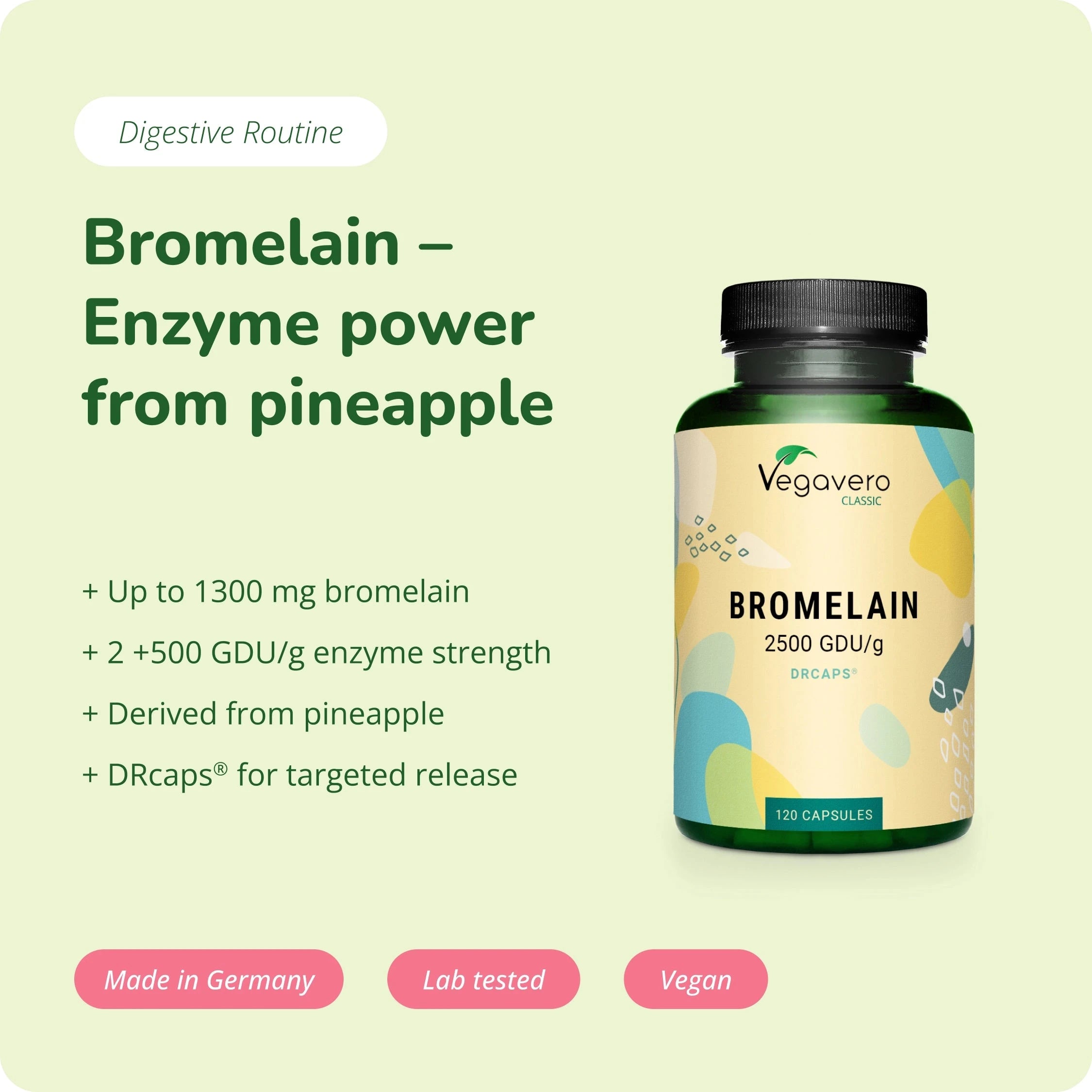 Bromelina Cápsulas
