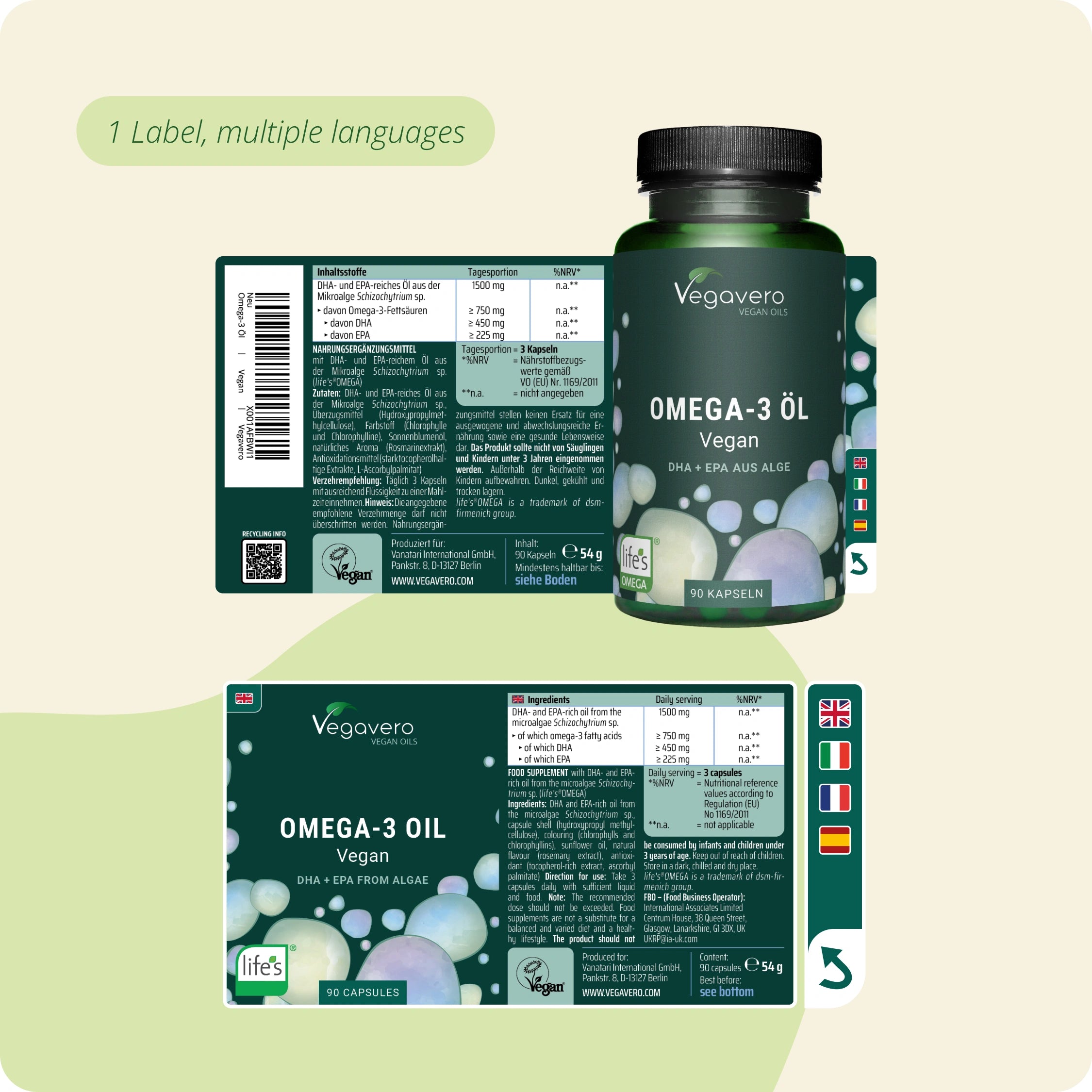 Omega 3 Aceite Cápsulas