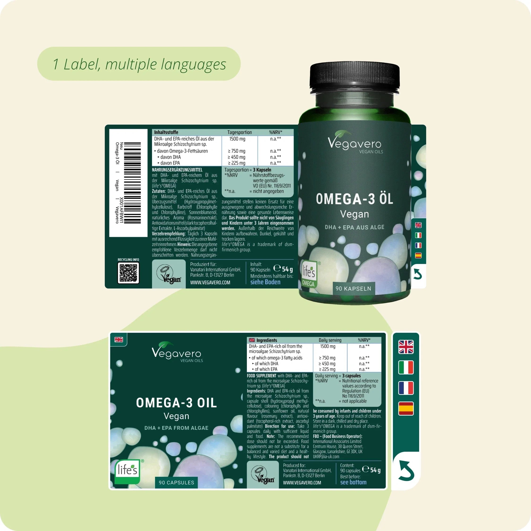 Omega 3 Aceite Cápsulas