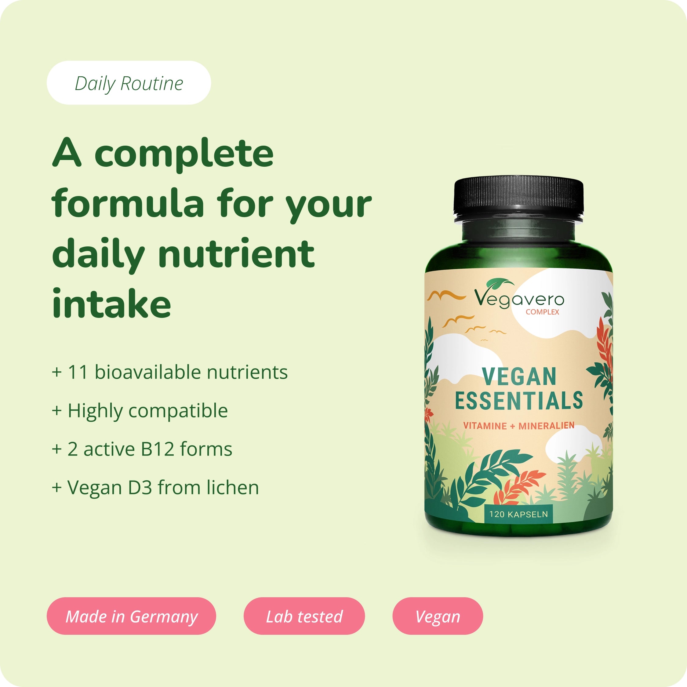 Vegan Essentials Complex Cápsulas