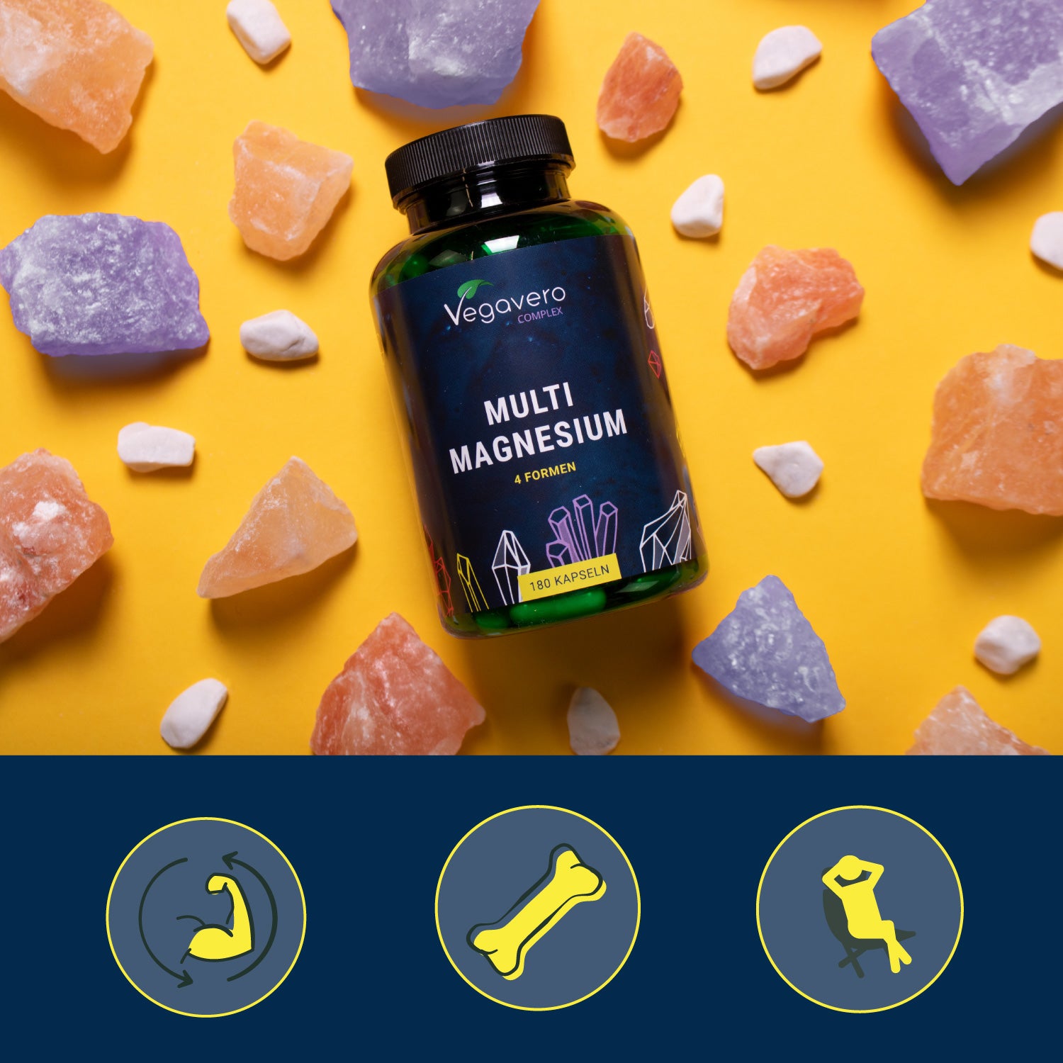 Multi Magnesio Complex Cápsulas