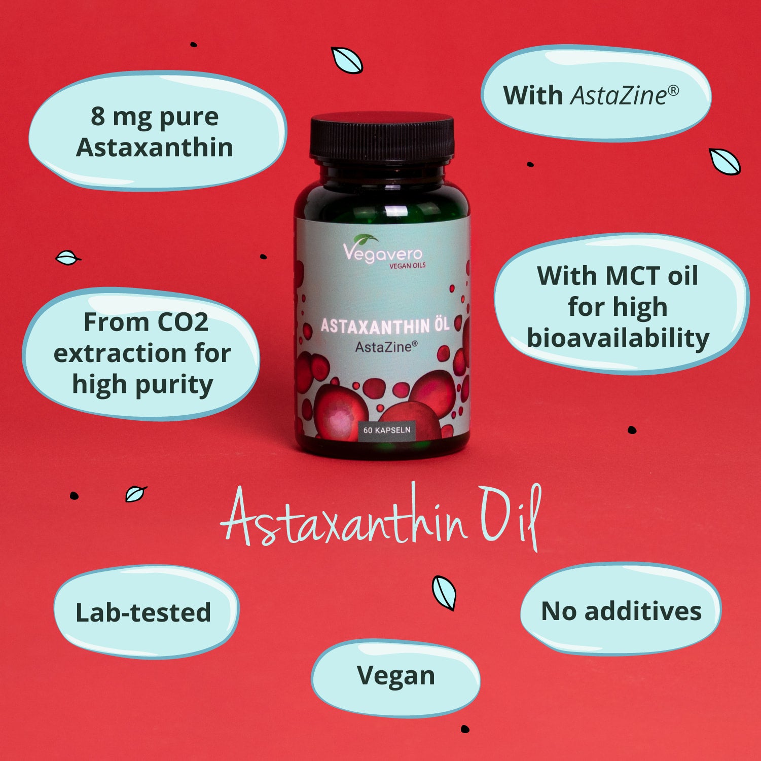 Astaxantina Aceite Cápsulas