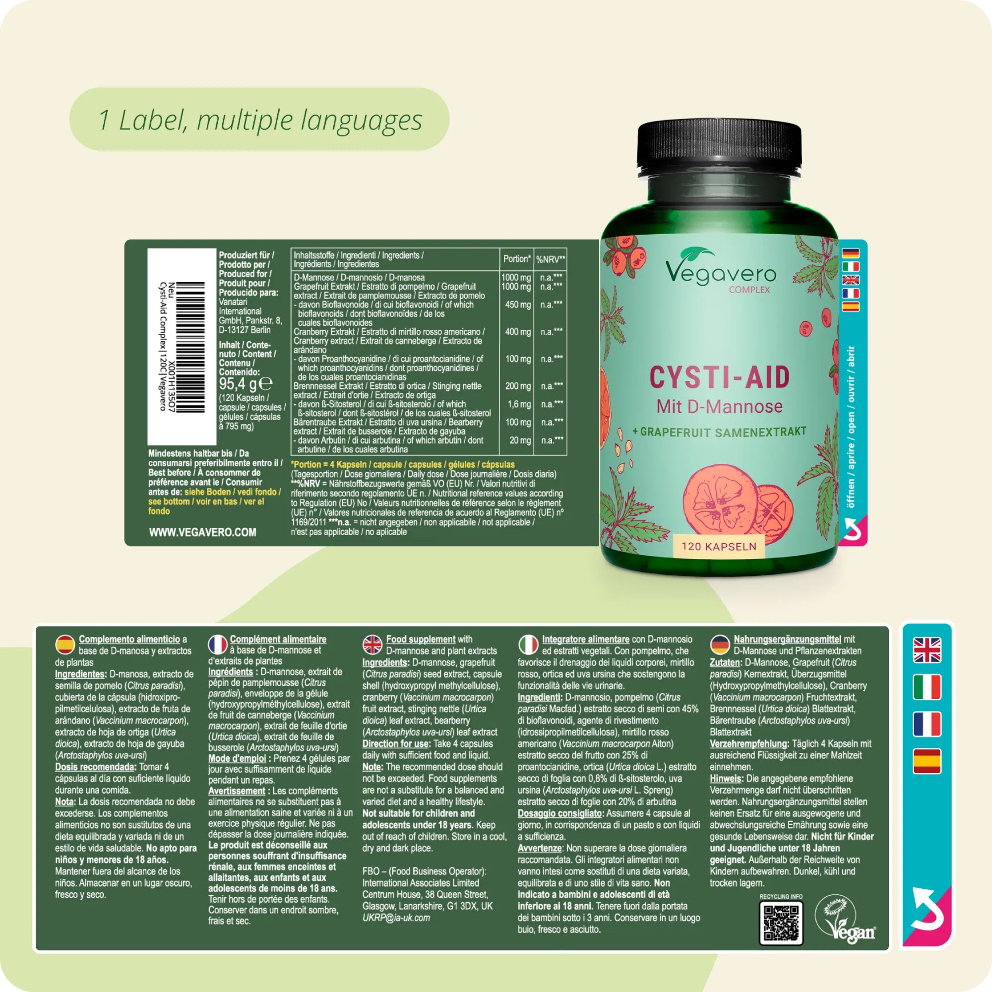 Cysti-Aid Cápsulas