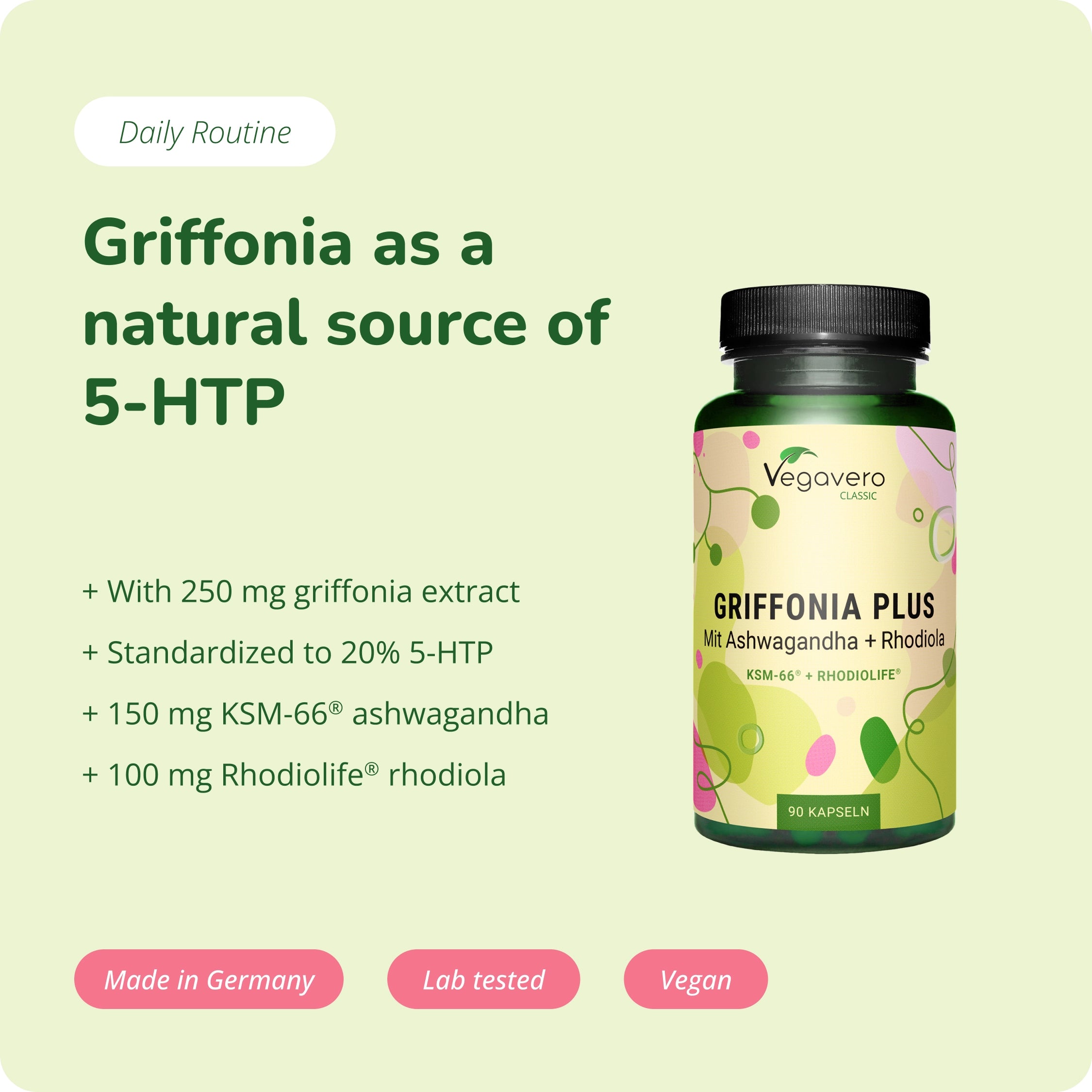 Griffonia Plus Cápsulas