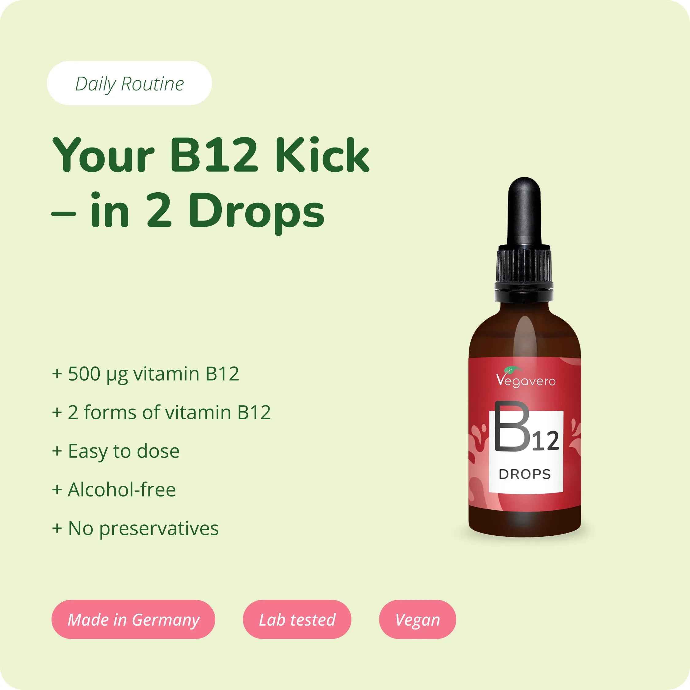 Vitamina B12 en Gotas