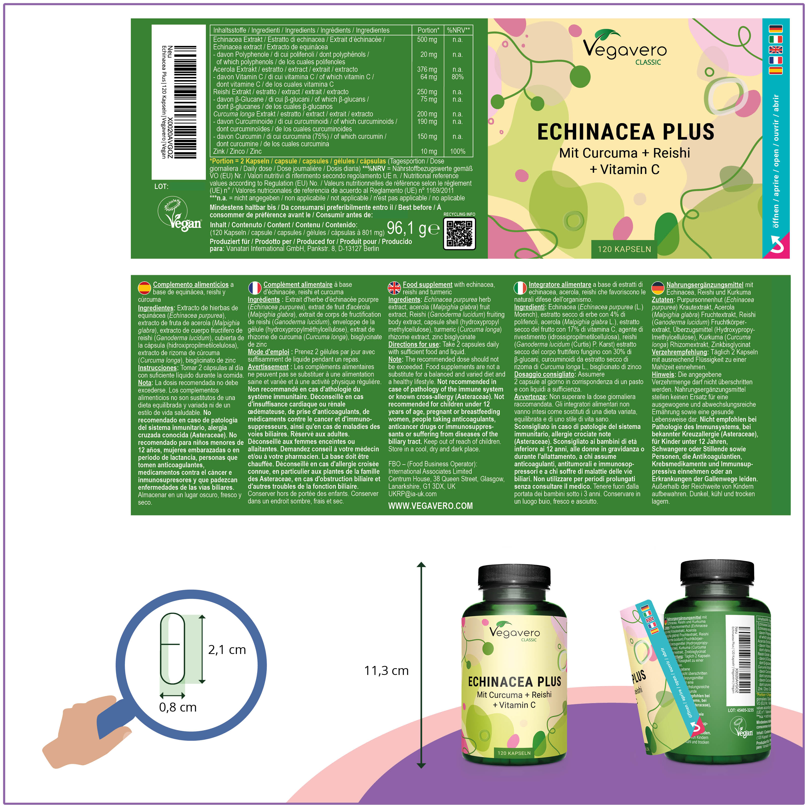 Echinacea Plus Cápsulas