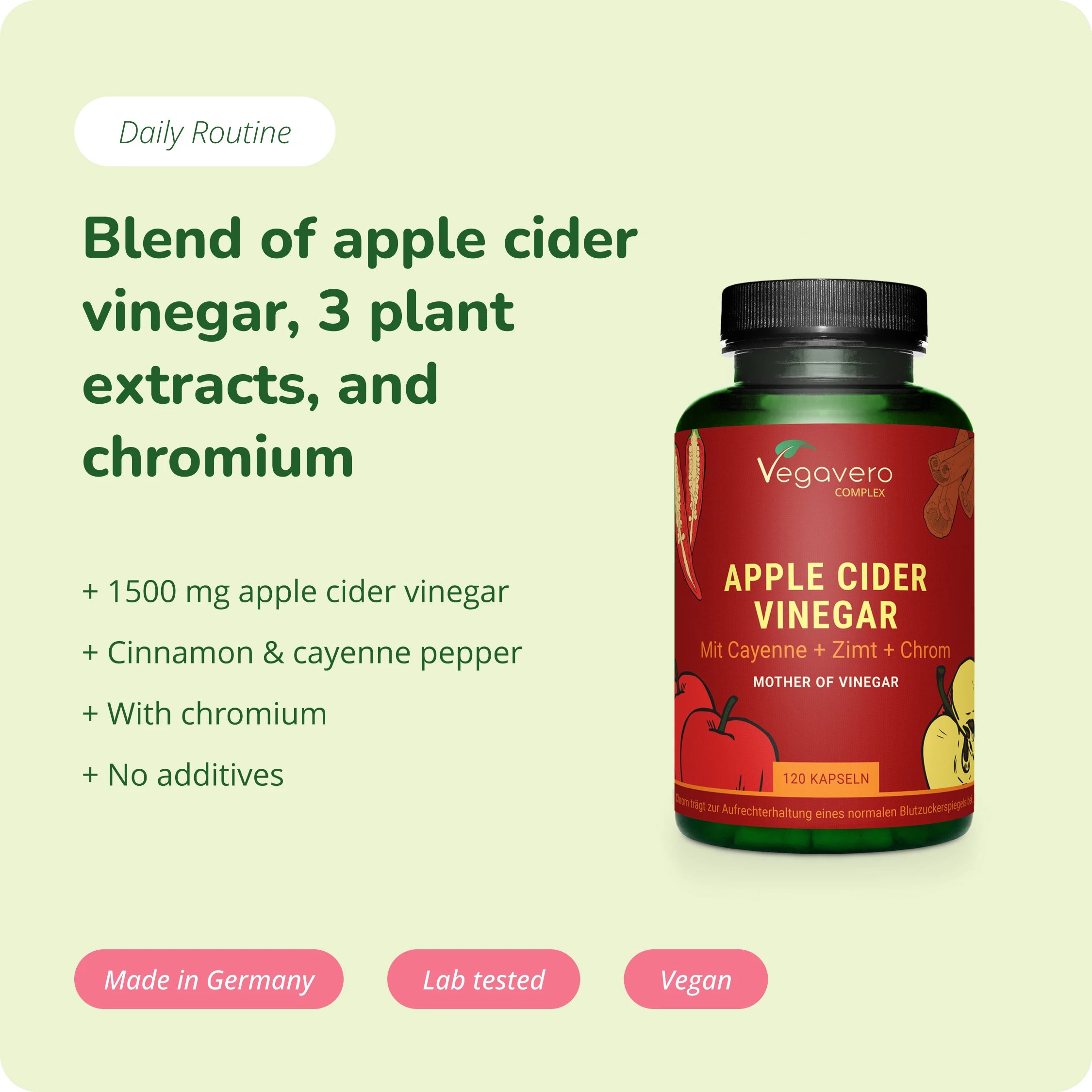 Vinagre de Manzana Complex Cápsulas