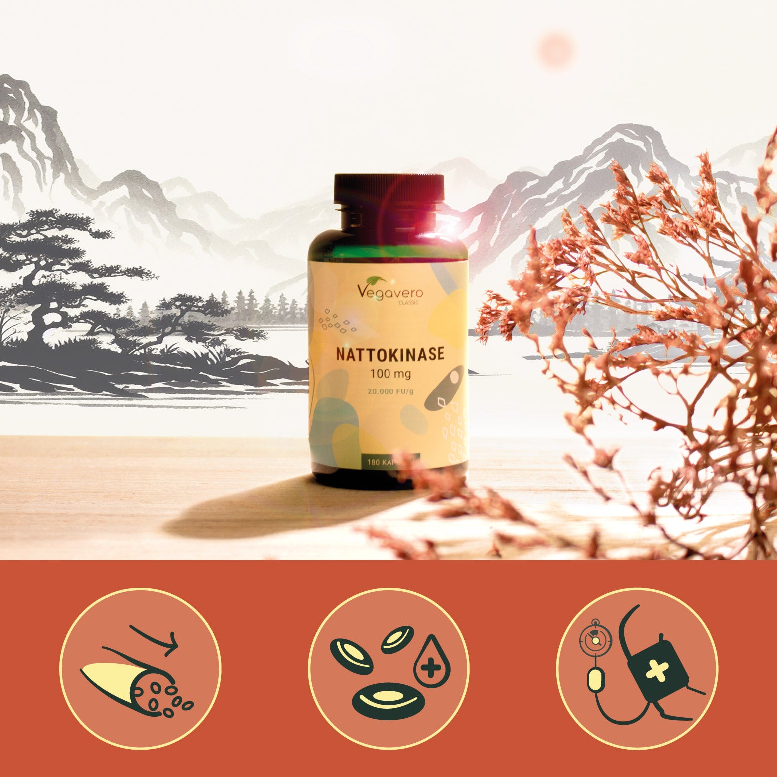 Nattokinasa Cápsulas