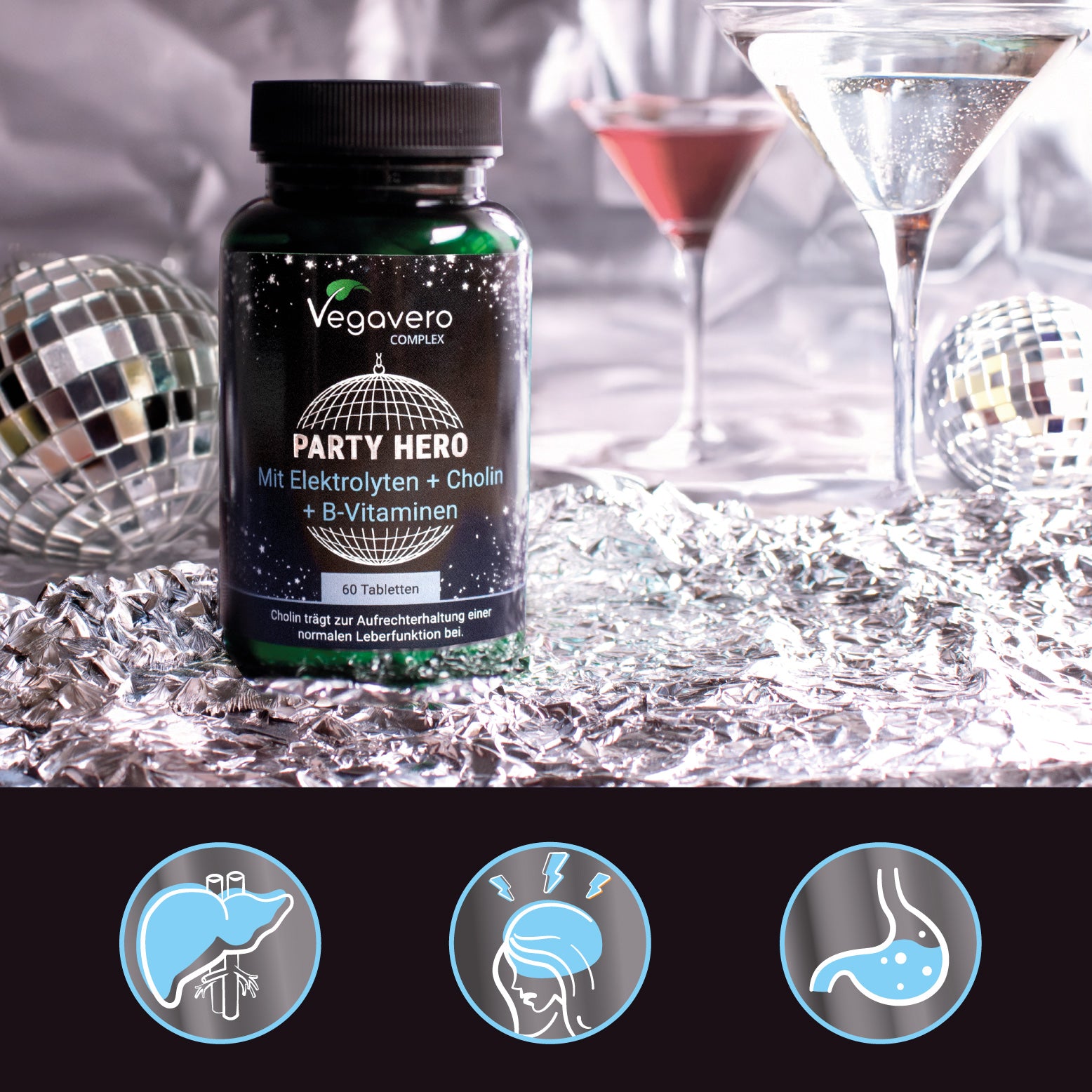 Party Hero Complex Comprimidos