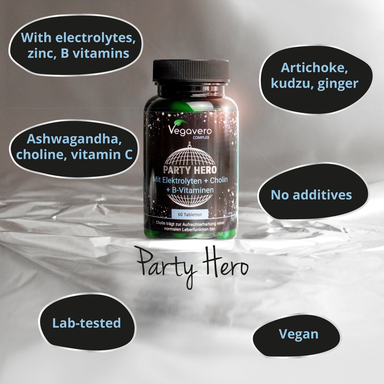 Party Hero Complex Comprimidos