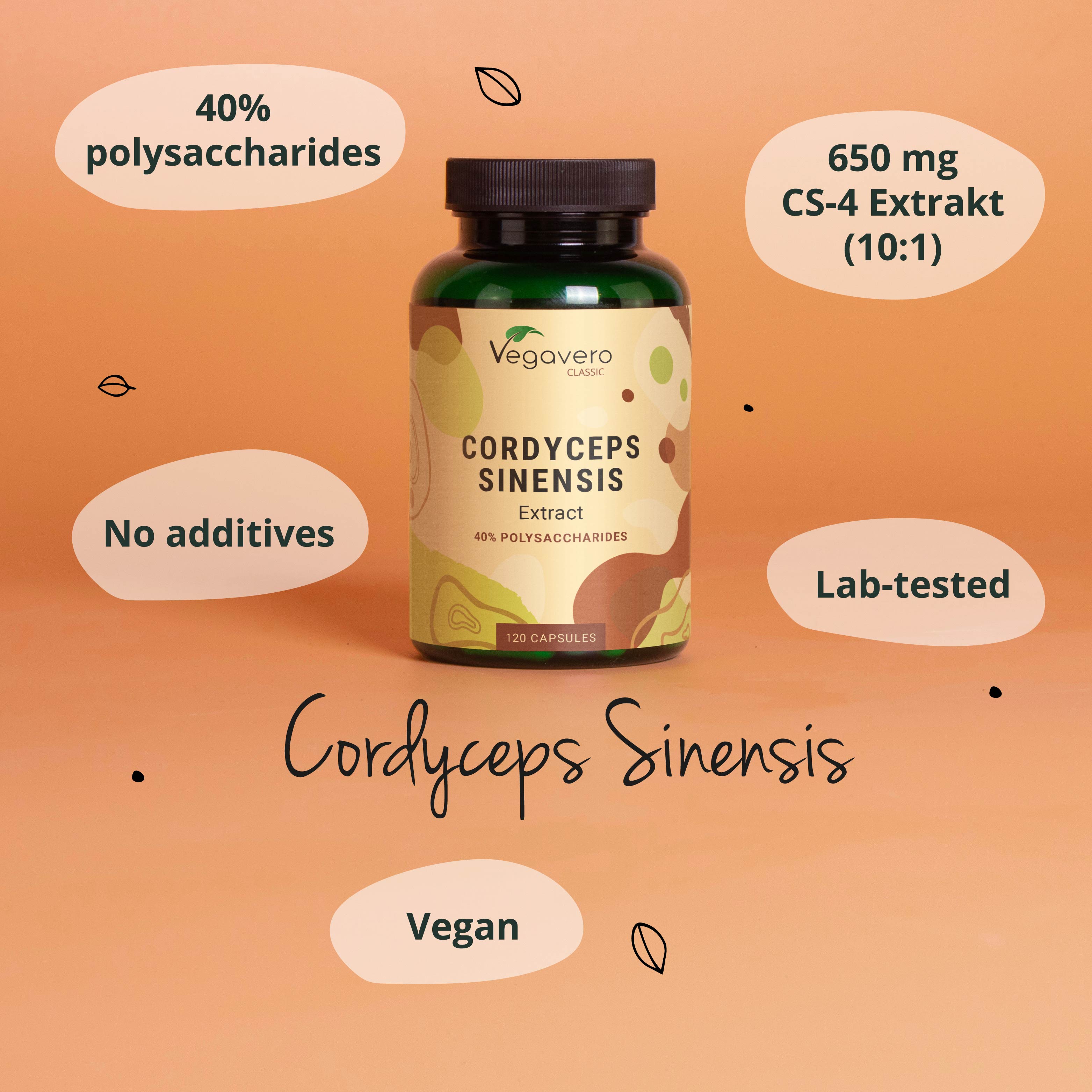 Cordyceps Sinensis Extracto Cápsulas