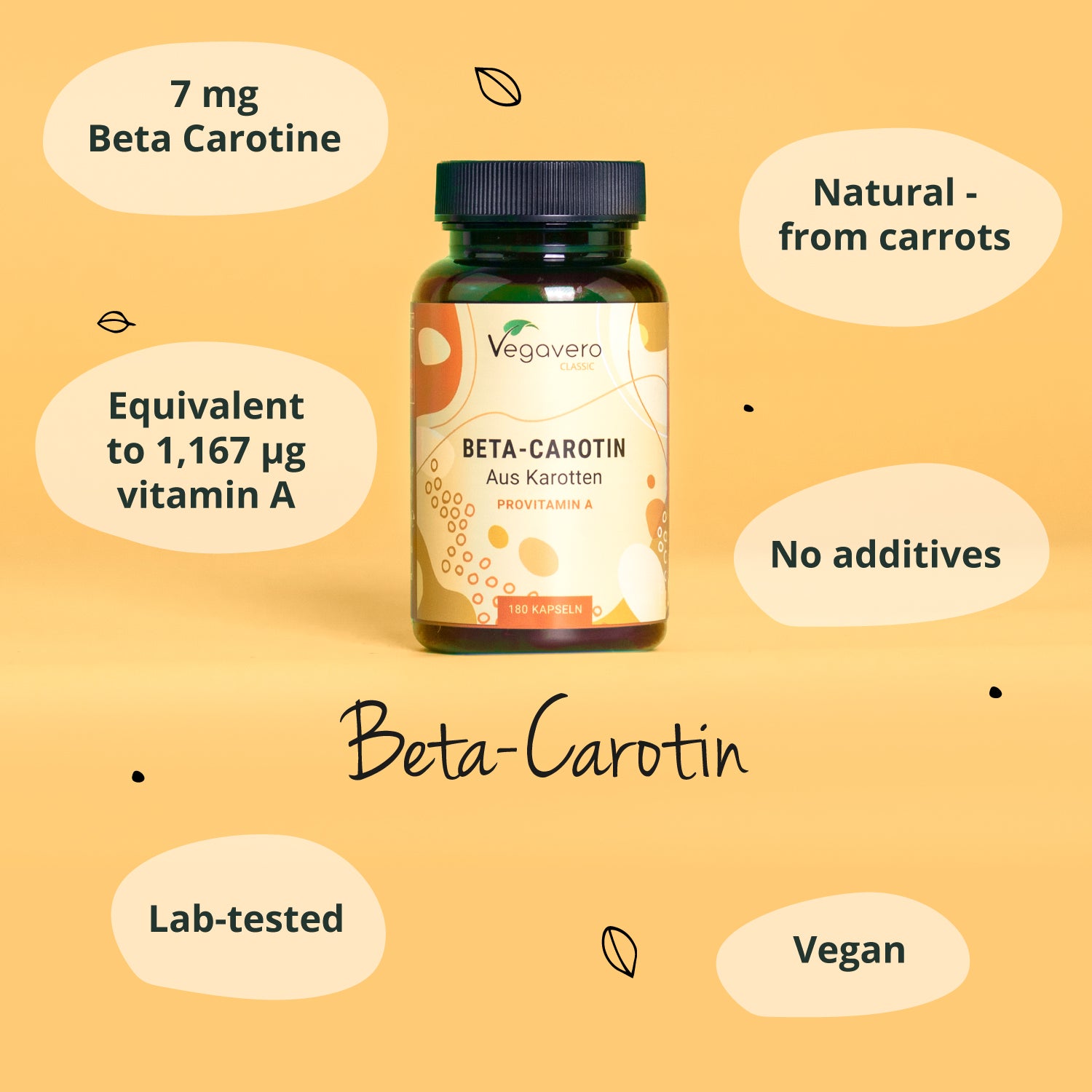 Beta‑Caroteno Cápsulas