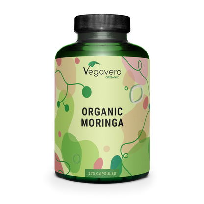 Moringa Oleifera Cápsulas Orgánico