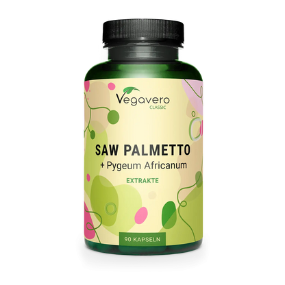 Saw Palmetto + Pygeum africanum Extractos Cápsulas