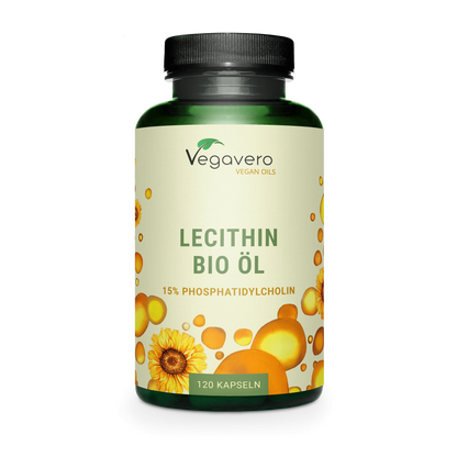 Lecitina Aceite Cápsulas Orgánico