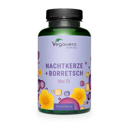 Aceite de Onagra + Borraja Cápsulas Orgánico