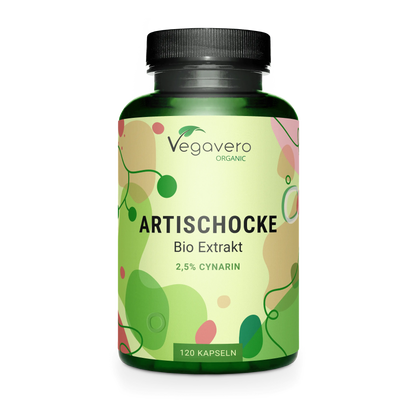 Alcachofa Extracto Cápsulas Orgánico