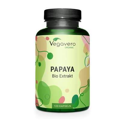 Papaya Extracto Cápsulas Orgánico