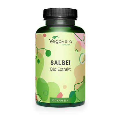 Salvia Extracto Cápsulas Orgánico