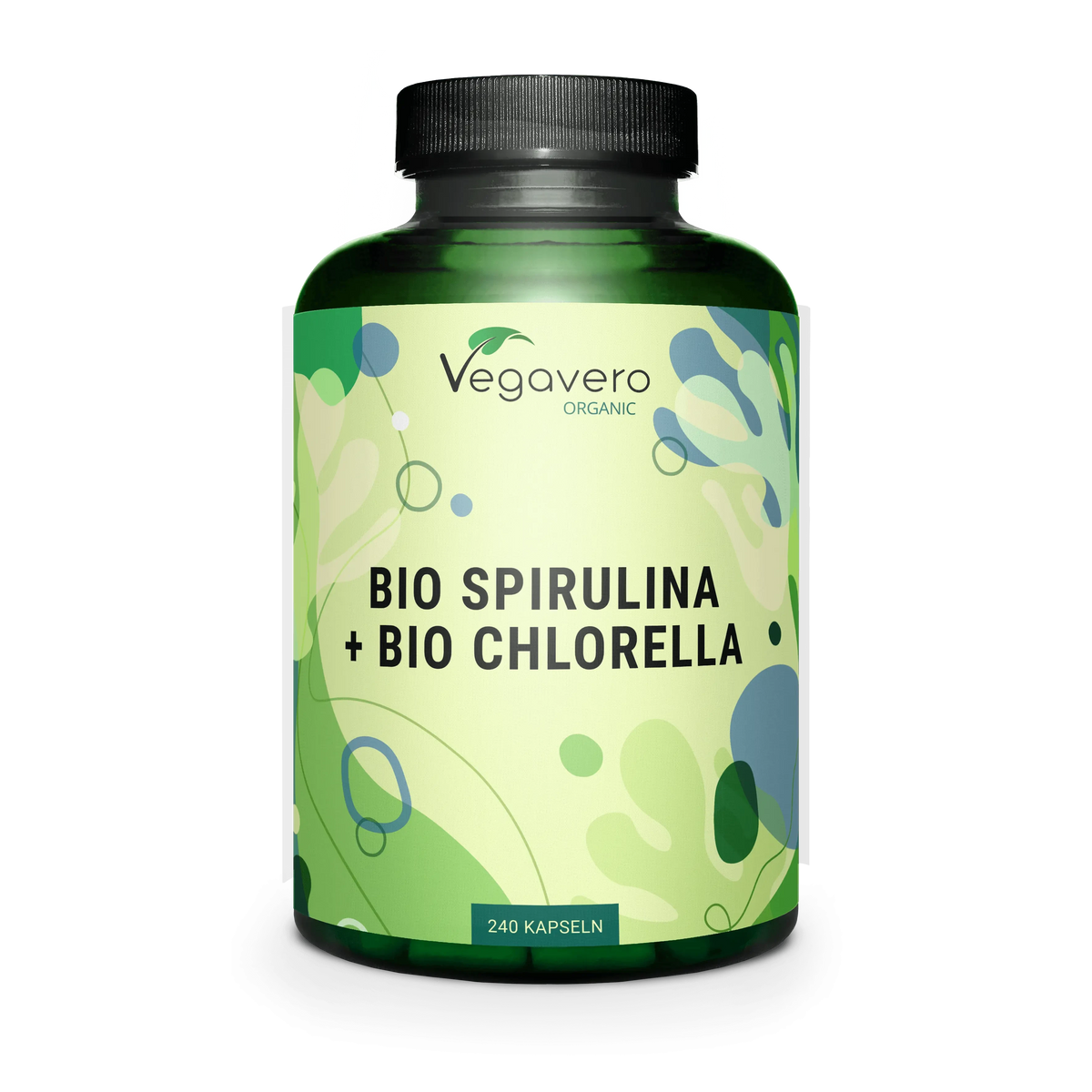 Spirulina + Chlorella Cápsulas Orgánico