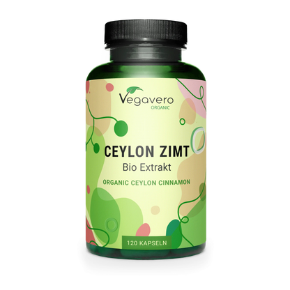 Canela de Ceilán Extracto Cápsulas Orgánico