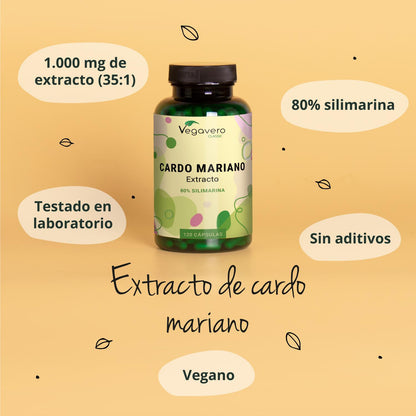 Cardo Mariano Extracto Cápsulas
