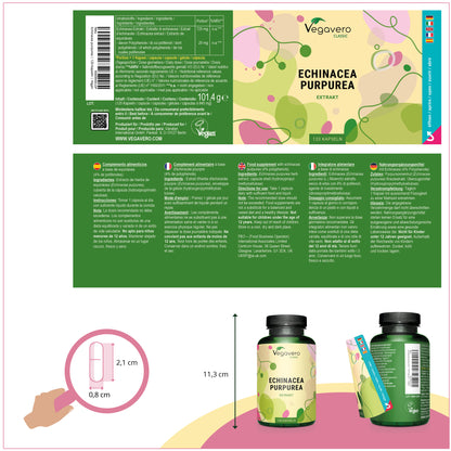 Equinácea Purpurea Extracto Cápsulas