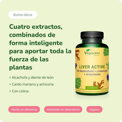 Cápsulas Complejo Activo Hígado