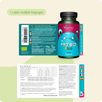 Pro Bio Junior en Polvo Orgánico