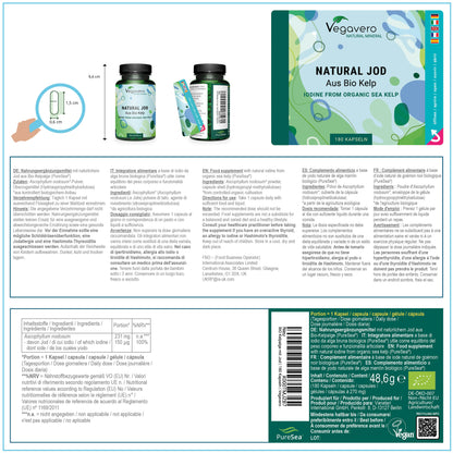 Yodo Natural Cápsulas Orgánicas