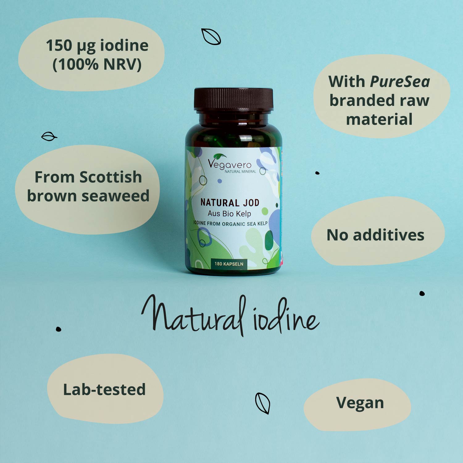 Yodo Natural Cápsulas Orgánicas