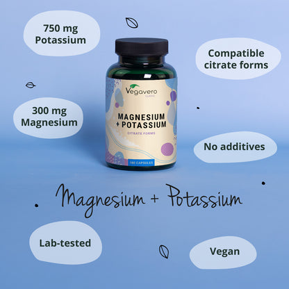 Magnesio + Potasio Cápsulas
