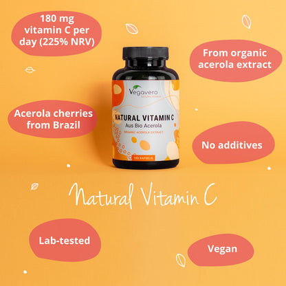 Vitamina C Natural Cápsulas Orgánico
