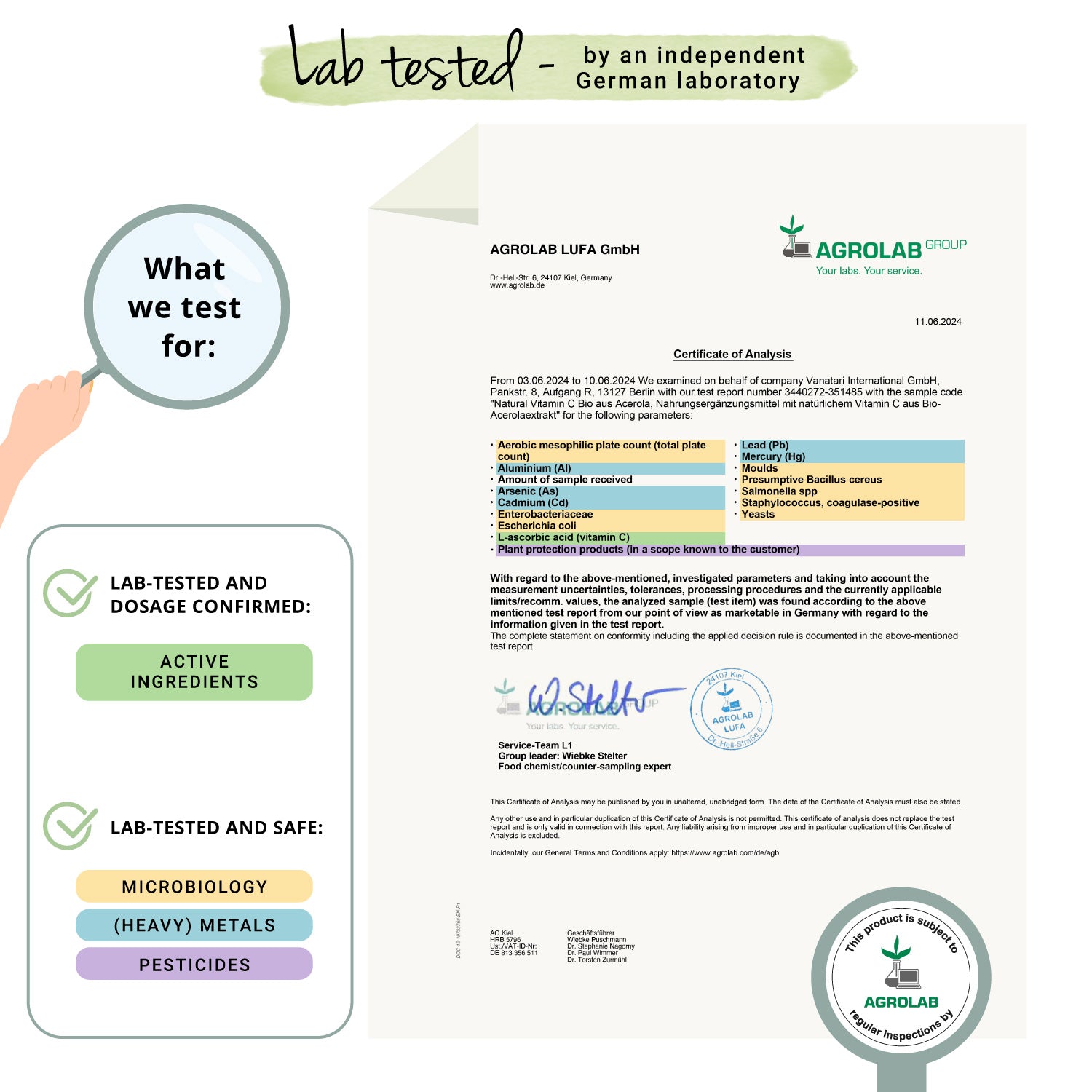 Vitamina C Natural Cápsulas Orgánico
