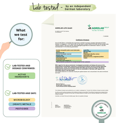 Vitamina C Natural Cápsulas Orgánico